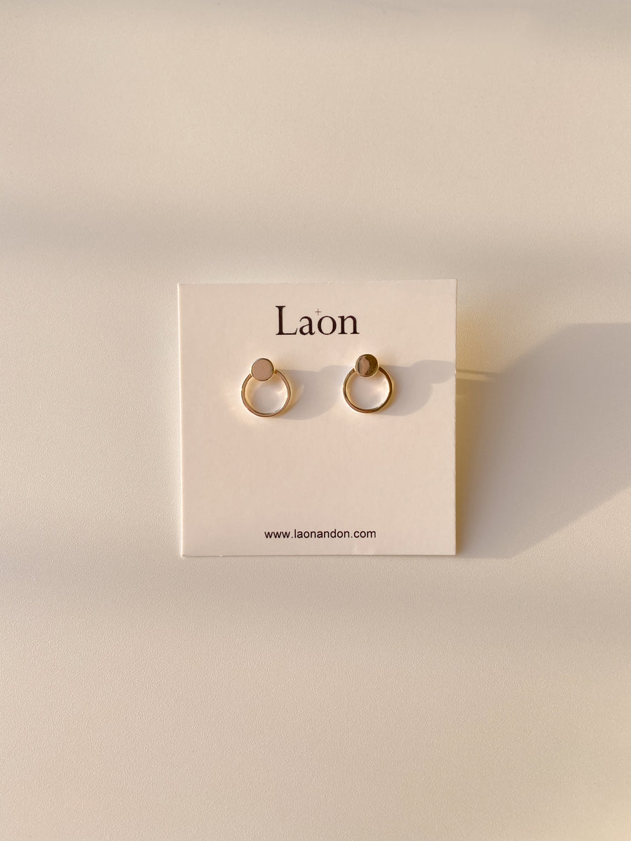 Double Circle Earring